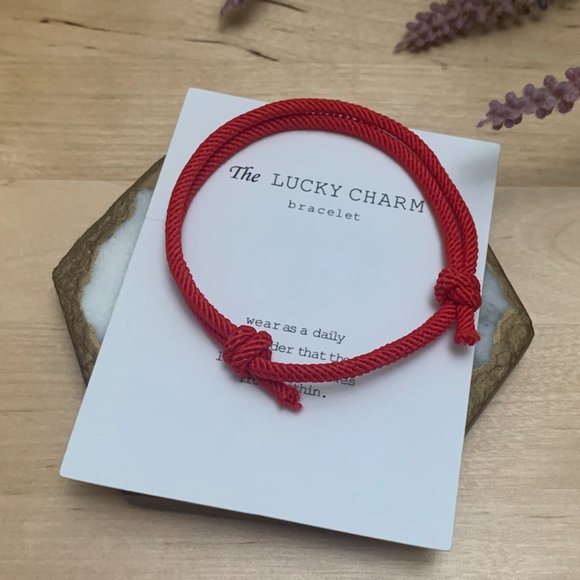 3ml Lucky Red String Bracelets Double Adjustable - Picture 5 of 12